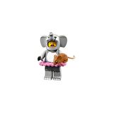 Lego Series 18 Minifigür Elephant Girl 71021 - 1