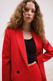 Oversize Fit Ceket Yaka Blazer Ceket
