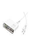 N336 Fuerza PD 65W 3 Adet Type-C 3 Adet USB Şarj Aleti 