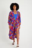 Pune Model Kimono - Plaj Elbisesi Mayo Üstü Kimono - Bayan Kimono