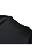 Erkek Brooklyn Kabartma Baskılı Oversize T-Shirt