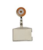 Papatya Temalı Metal Yoyo Kartlık Yoyo Yaka Kartlığı