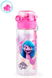 Pembe My Little Pony Suluk 500 Ml - Çocuk Suluk, Matara, Pipetli Suluk, Askılı Suluk Pony Matara