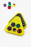 Squid Game Üçgen Maske + Kutulu Squid Game Gonggi Squid Game 5 Taş Oyuncak Beştaş
