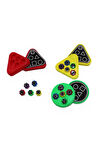 Squid Game Üçgen Maske + Kutulu Squid Game Gonggi Squid Game 5 Taş Oyuncak Beştaş