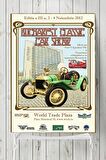 Bucharest Classic Vintage Araba Posteri 