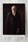 Charles Darwin Bilimsel Poster 