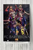 Fc Barcelona Futbol Posteri  