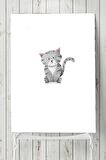 Kedi Çocuk Odası Poster 6  