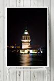 Istanbul Kız Kulesi Manzara Posteri 2