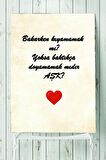 Aşk Nedir Motivasyon Poster 