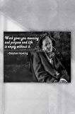 Stephen Hawking Motivasyon Poster