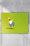 The Simpsons Eğlenceli Mizahi Poster 2