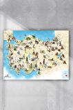 Türkiye Haritası Eğitim Posteri 3