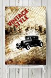 Vintage Araba Posteri 2 