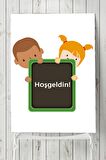 Hoş Geldin Çocuk Odası Poster 