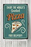 Pizza Mutfak Poster 