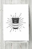 But First Coffee Kahve Mutfak Poster