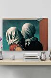 The Lovers - Aşıklar - Rene Magritte Sanatsal Poster