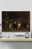 The Night Watch- Gece Devriyesi - Rembrandt Sanatsal Poster