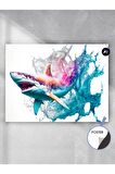 Köpek Balığı Öfkesi Jaws Hayvan Poster - Afiş - Dekoratif Duvar Posteri