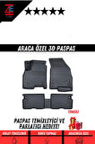 DACIA DUSTER 4X4 2020 3D Havuzlu Paspas
