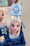 DEKOMUS LİSANSLI GIFT BOX ÖZEL KUTULU "ELSA'NIN MAVİ OKUL YOLCULUĞU" KIRTASİYE VE YEMEK SETİ
