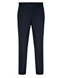 Lacivert Slim Fit Düz Pantolon