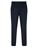 Lacivert Slim Fit Düz Pantolon