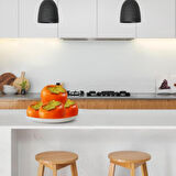 Yapay Meyve Cennet Hurması Fruit Tropik Meyve 12*7cm 1adet