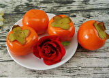 Yapay Meyve Cennet Hurması Fruit Tropik Meyve 12*7cm 1adet