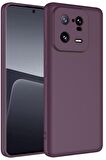 Xiaomi Mi 13 Pro Kılıf Lansman Tasarım İç Yüzeyi Kadife Silikon