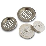 Lavabo Süzgeci Mutfak Banyo Lavabo Evye Süzgeç Seti Tıkanıklık Önleyici Tıpa