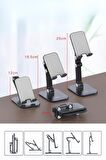 C1004 Ayarlanabilir Katlanabilir Masaüstü Telefon Tablet Standı