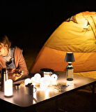 Günışığı Ledli Şık Dokunmatık Şarjlı Işık Şiddeti Ayarlı Masa Lambası Şişe Lambası (Şişeye Takılır)