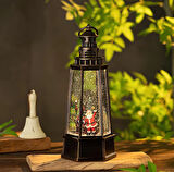 MDB Yılbaşı Temalı Işıklı Müzikli Kar Küresi Model 5