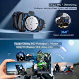 MDB Q28 Kameralı Motosiklet Kask Kulaklığı