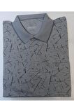 SİMENTİ POLO YAKA BATTAL BEDEN  RAHAT KALIP PAMUKLU T-SHIRT