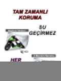Kral Motor Kr-25-L Ava 5000 Su Geçirmez 4 Mevsim Koruyan Motosiklet Brandası Gri