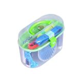 Mini Dikiş Seti İp İğne Dikiş Makaslı Mezuralı Mini Dikiş Kutusu