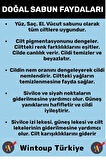 Özel Üretim Doğal Güzel Kokulu İzi Oluşumu Önleyici Organik Mavi Anemon Sabunu 3 Adet