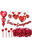 Sevgiliye Doğum Günü Süsleme Seti