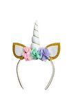 Eva Taç Unicorn Dolgulu Beyaz