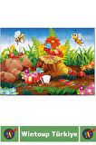 Premium El Göz Koordinasyon Problem Çözme Beceri Geliştirici Çocuk PUZZLE MÜZİSYEN BÖCEKLER