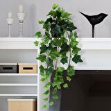Yapay Çiçek Saksıda Sarkan Dev Hedera 80cm Yapay Sarmaşık Yeşil