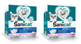 Sanicat Active White Lotus Flower Topkalanan Kedi Kumu 10 Lt. X 2 Adet
