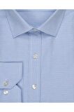 Süvari Slim Fit Armür Desenli Erkek Gömlek