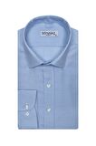 Süvari Slim Fit Armür Desenli Erkek Gömlek