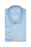 Süvari Slim Fit Soluk Mavi Erkek Gömlek