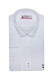 Süvari Slim Fit Armür Desenli Erkek Gömlek
